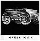 Greek Ionic capital