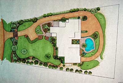 Residential landscape design