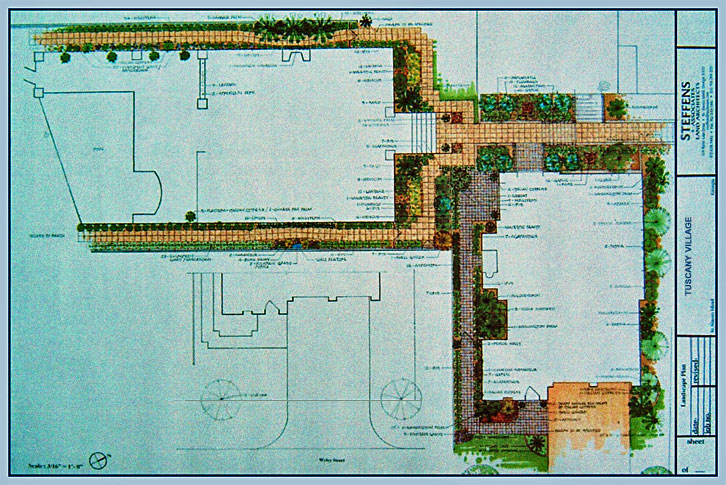 Residential landscape design